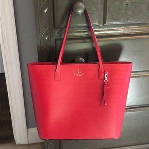 Red Kate Spade purse